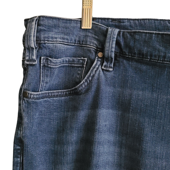 34 HERITAGE Courage Mid-Rise Straight Stretch Denim Jeans 31509 Men's 42/34‎ - Picture 4 of 13